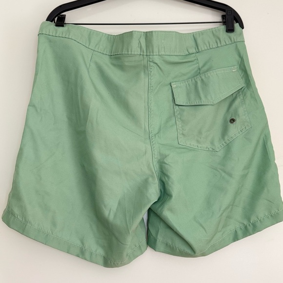 NWT Retromarine Men’s Green Anchor Swim Trunks Shorts Bathing Suit Sise Small - Picture 4 of 5